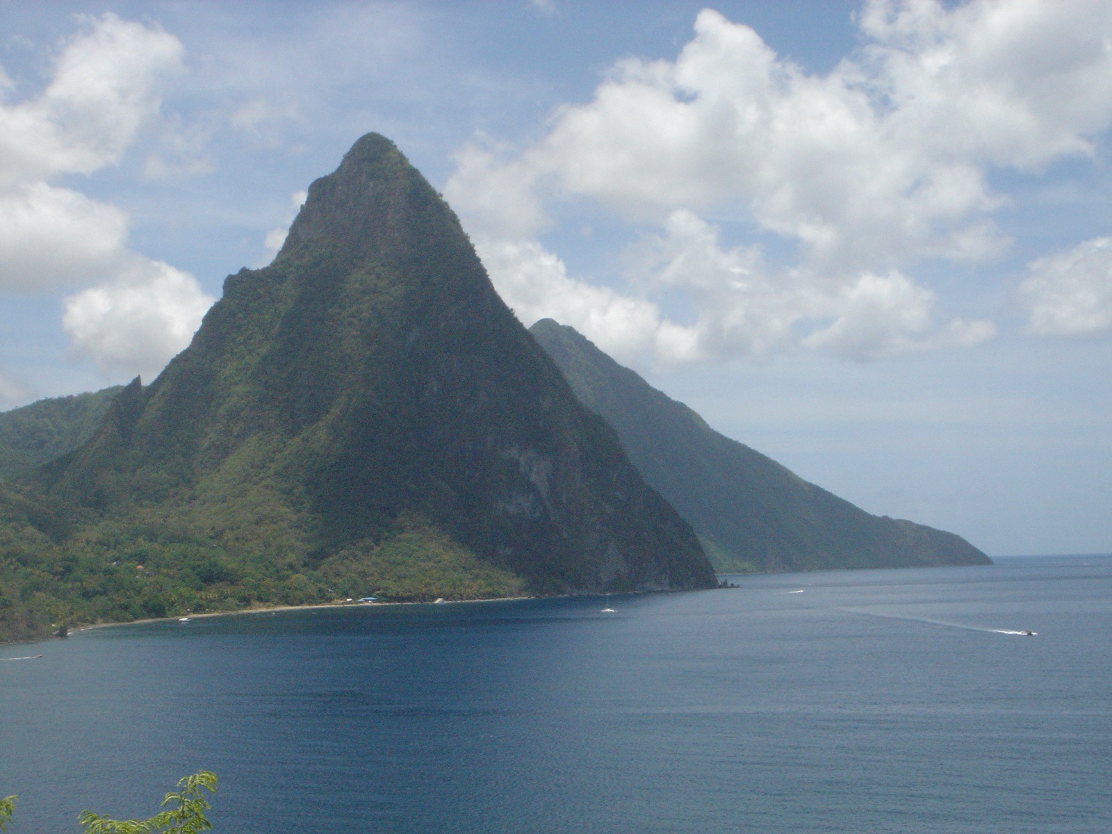 The Pitons, Soufrière