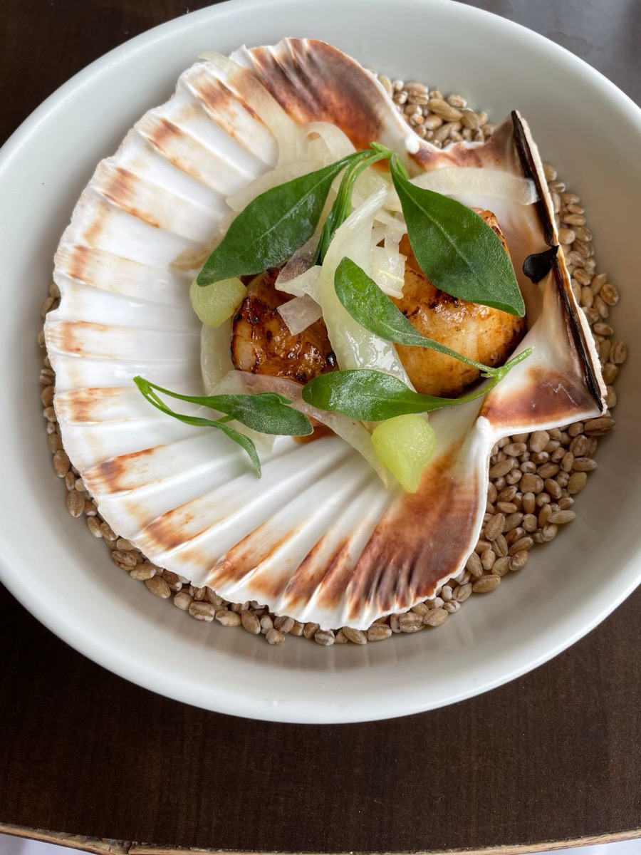 A menu built by a Michelin chef