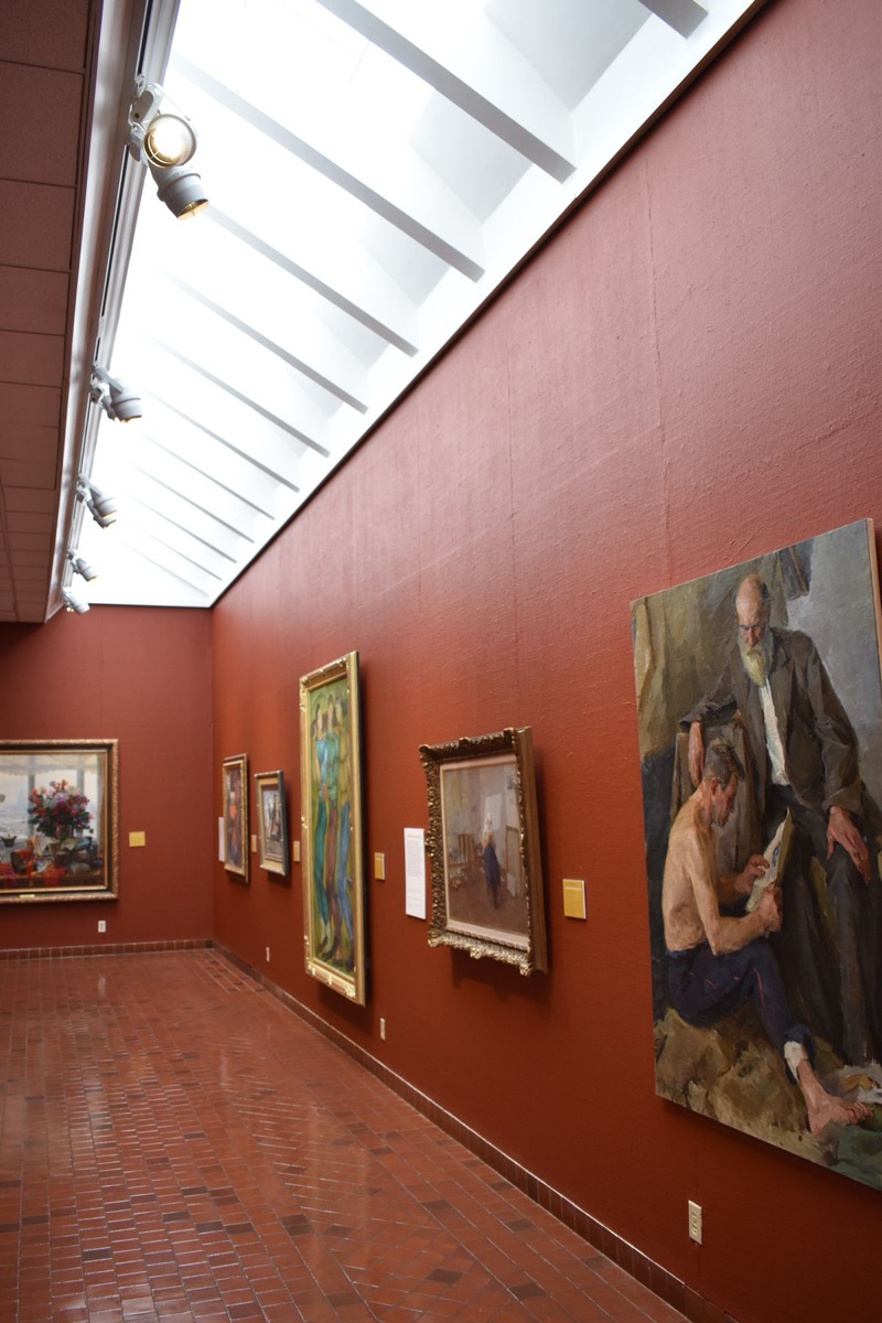A real, curated art collection